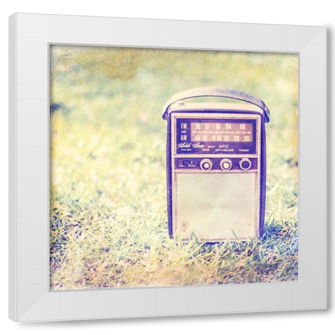 Vintage Office IV White Modern Wood Framed Art Print by Brown, Thomas