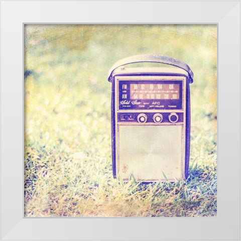 Vintage Office IV White Modern Wood Framed Art Print by Brown, Thomas