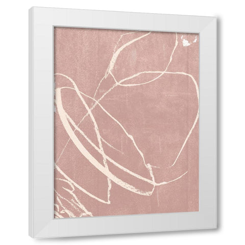 Tactile Reflex I White Modern Wood Framed Art Print by Parker, Jennifer Paxton