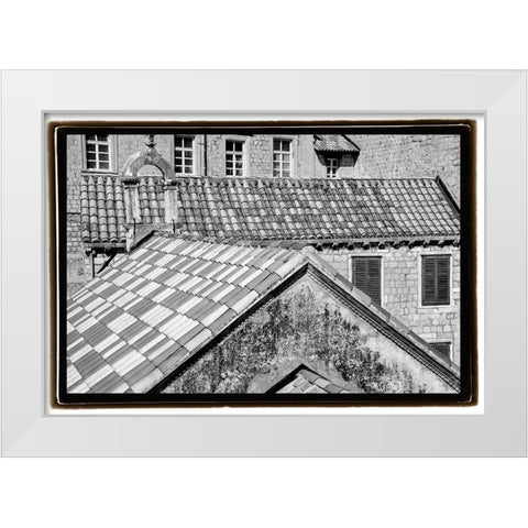 Dubrovnik, Croatia IV White Modern Wood Framed Art Print by DeNardo, Laura