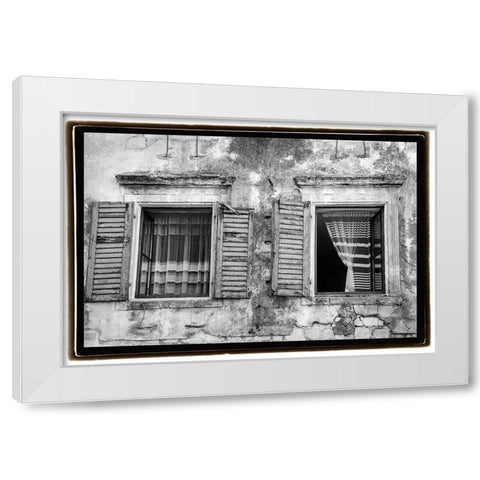 Catching the Breeze White Modern Wood Framed Art Print by DeNardo, Laura