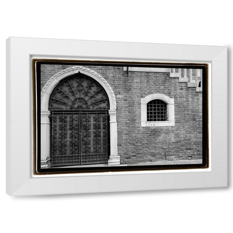 Venice Facade II White Modern Wood Framed Art Print by DeNardo, Laura