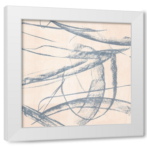 Open Weave I White Modern Wood Framed Art Print by Parker, Jennifer Paxton