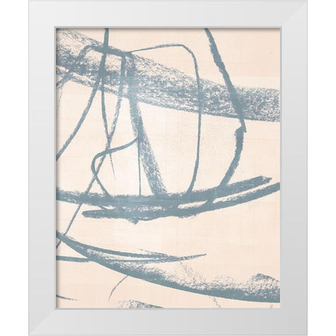Open Weave III White Modern Wood Framed Art Print by Parker, Jennifer Paxton