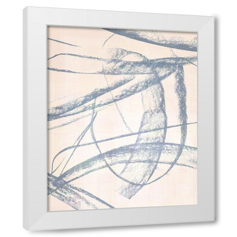 Open Weave IV White Modern Wood Framed Art Print by Parker, Jennifer Paxton