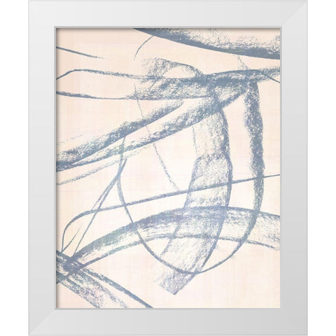 Open Weave IV White Modern Wood Framed Art Print by Parker, Jennifer Paxton