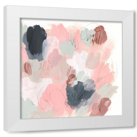 Ericas Bouquet I White Modern Wood Framed Art Print by Parker, Jennifer Paxton