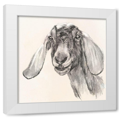Farm Portrait I White Modern Wood Framed Art Print by Parker, Jennifer Paxton