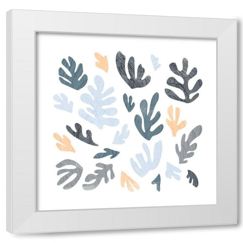 Matisse Salad I White Modern Wood Framed Art Print by Scarvey, Emma