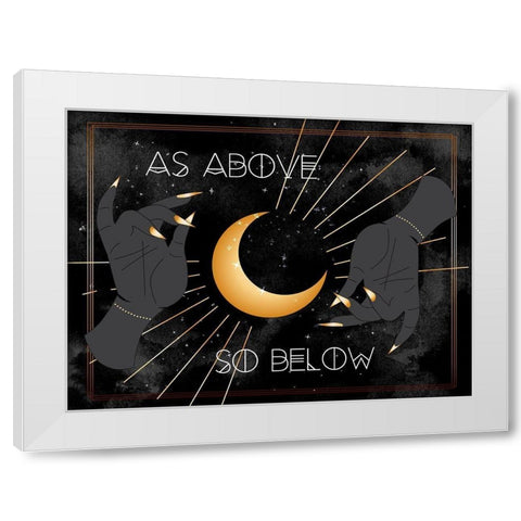 In the Golden Dawn I White Modern Wood Framed Art Print by Parker, Jennifer Paxton