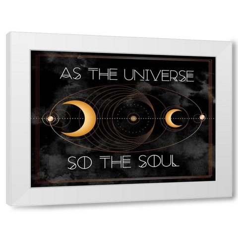 In the Golden Dawn II White Modern Wood Framed Art Print by Parker, Jennifer Paxton
