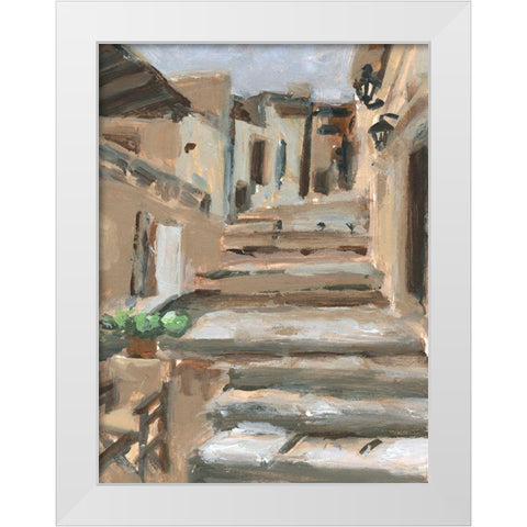 Dusky Alley II White Modern Wood Framed Art Print by Wang, Melissa