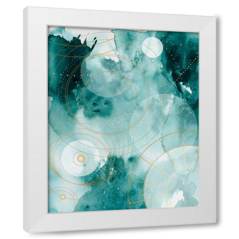 Magical Graduation Stars I White Modern Wood Framed Art Print by Parker, Jennifer Paxton