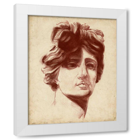 Statuesque Study I White Modern Wood Framed Art Print by Parker, Jennifer Paxton