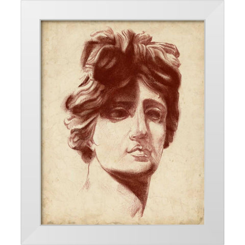 Statuesque Study I White Modern Wood Framed Art Print by Parker, Jennifer Paxton