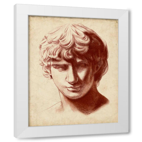 Statuesque Study II White Modern Wood Framed Art Print by Parker, Jennifer Paxton