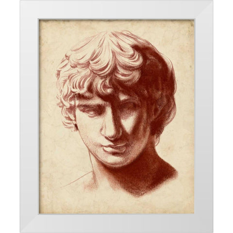 Statuesque Study II White Modern Wood Framed Art Print by Parker, Jennifer Paxton