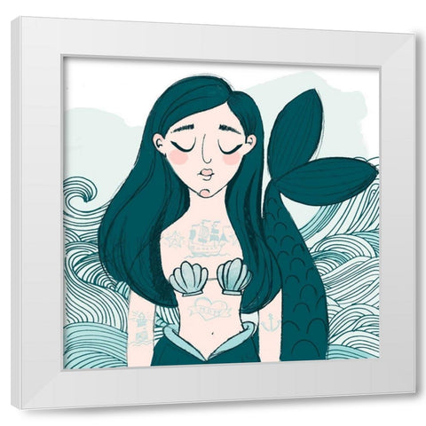 Skilled Sailor II White Modern Wood Framed Art Print by Parker, Jennifer Paxton