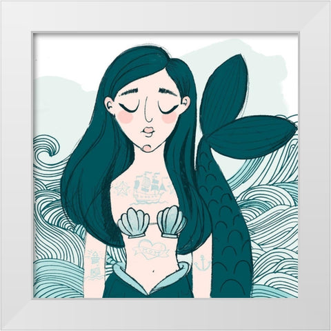 Skilled Sailor II White Modern Wood Framed Art Print by Parker, Jennifer Paxton