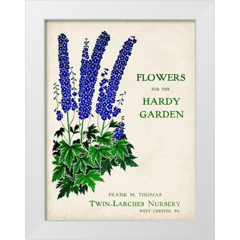 Antique Seed Packets II White Modern Wood Framed Art Print by Unknown