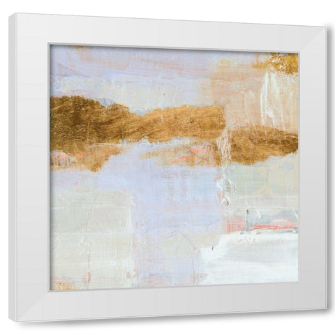 Reprieve I White Modern Wood Framed Art Print by Barnes, Victoria