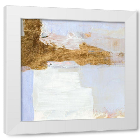 Reprieve II White Modern Wood Framed Art Print by Barnes, Victoria