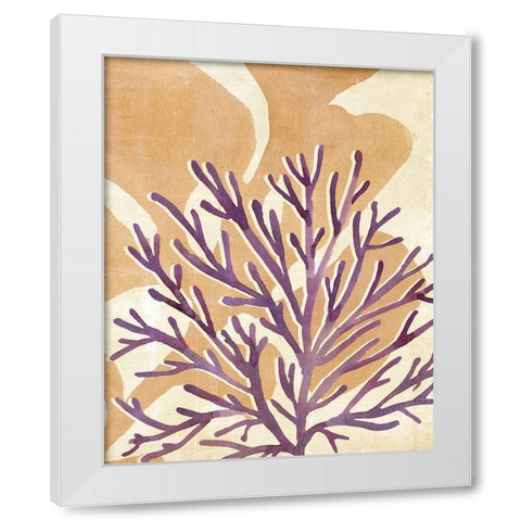 Chromatic Sea Tangle II White Modern Wood Framed Art Print by Warren, Annie
