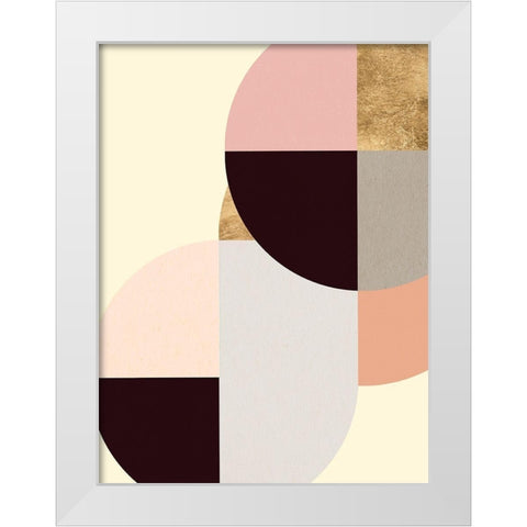 Wonder Wheels II White Modern Wood Framed Art Print by Warren, Annie