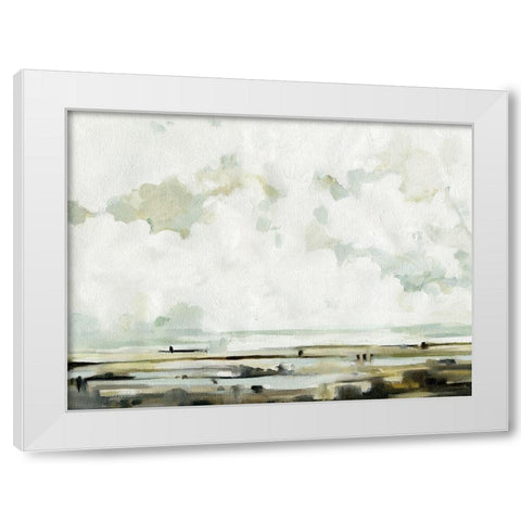 Quiet Moors II White Modern Wood Framed Art Print by Caroline, Emma