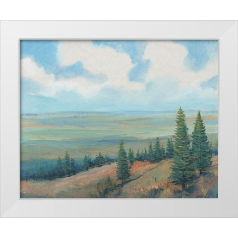 Mountain Top I White Modern Wood Framed Art Print by OToole, Tim