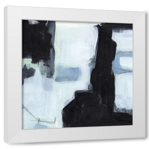 Fractal Sky III White Modern Wood Framed Art Print by Parker, Jennifer Paxton