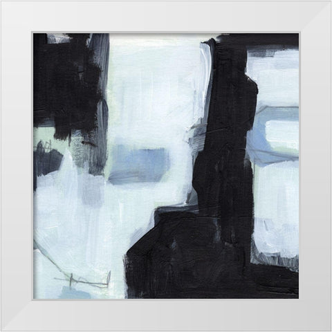 Fractal Sky III White Modern Wood Framed Art Print by Parker, Jennifer Paxton