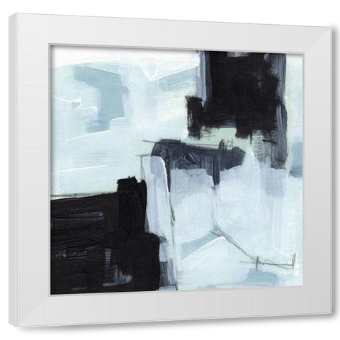Fractal Sky VI White Modern Wood Framed Art Print by Parker, Jennifer Paxton