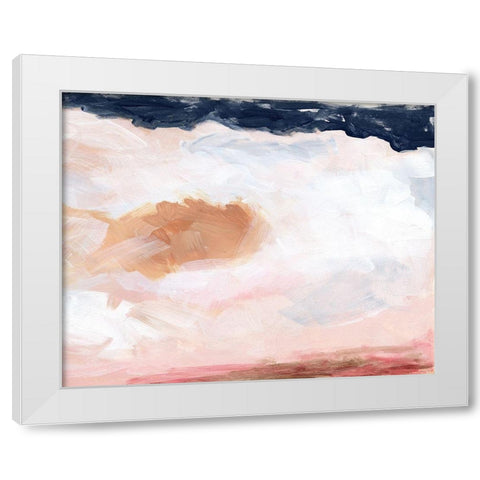 Dusk Clouds I White Modern Wood Framed Art Print by Parker, Jennifer Paxton