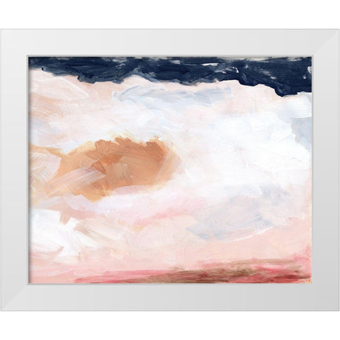 Dusk Clouds I White Modern Wood Framed Art Print by Parker, Jennifer Paxton