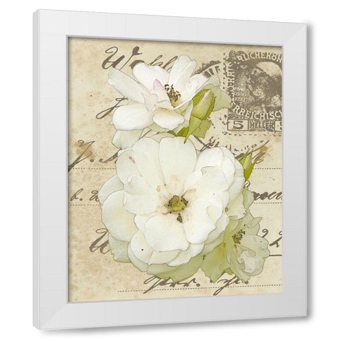 Wishing You Well I White Modern Wood Framed Art Print by Saunders, Alonzo