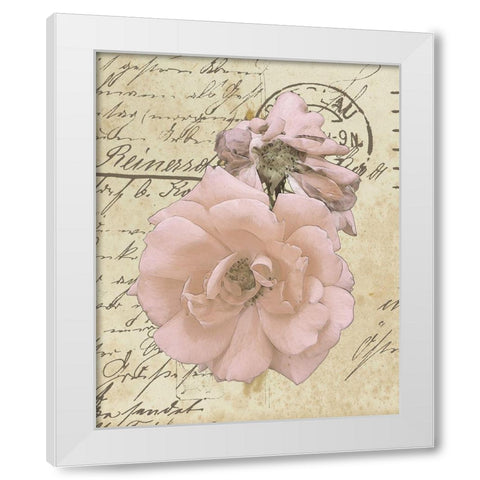 Wishing You Well II White Modern Wood Framed Art Print by Saunders, Alonzo