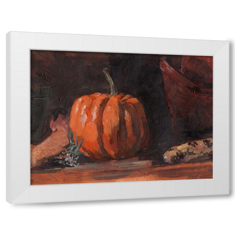 Autumn Still Life I White Modern Wood Framed Art Print by Parker, Jennifer Paxton