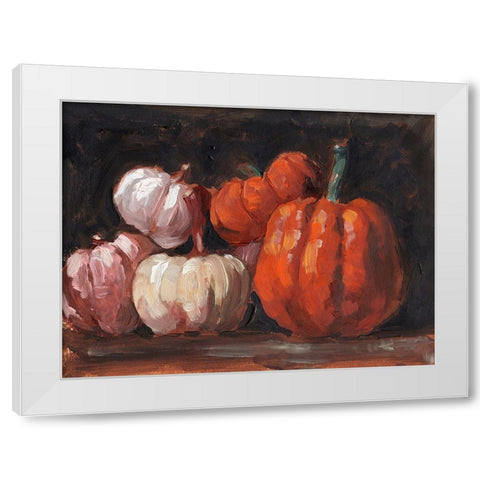 Autumn Still Life II White Modern Wood Framed Art Print by Parker, Jennifer Paxton