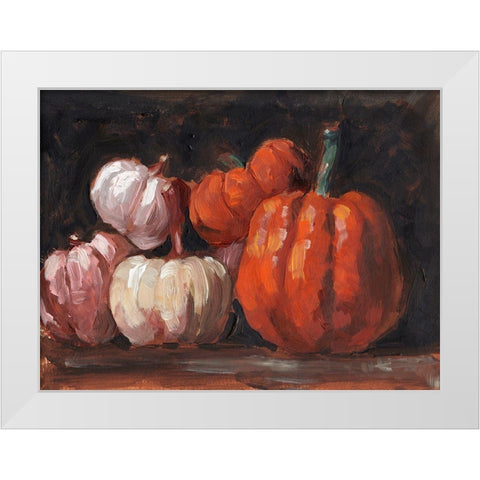 Autumn Still Life II White Modern Wood Framed Art Print by Parker, Jennifer Paxton
