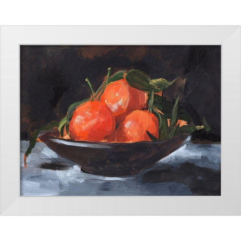 Fruit Plate II White Modern Wood Framed Art Print by Parker, Jennifer Paxton