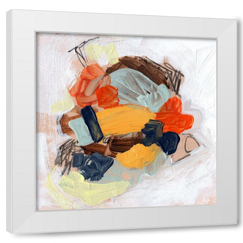 Lunchbox II White Modern Wood Framed Art Print by Parker, Jennifer Paxton