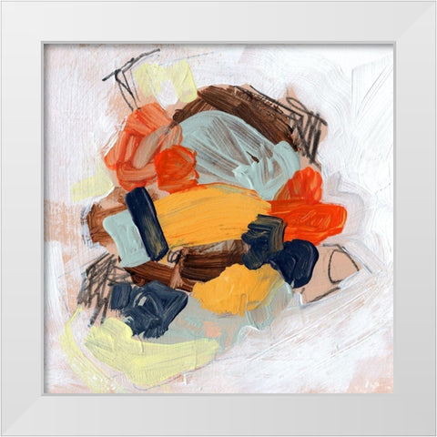 Lunchbox II White Modern Wood Framed Art Print by Parker, Jennifer Paxton