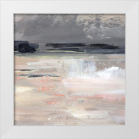 Dusk Reflections II White Modern Wood Framed Art Print by Parker, Jennifer Paxton