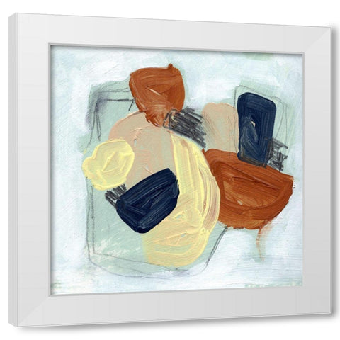 Rudimentary II White Modern Wood Framed Art Print by Parker, Jennifer Paxton