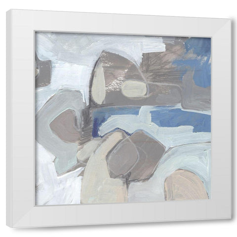 In the Year 2525 I White Modern Wood Framed Art Print by Parker, Jennifer Paxton