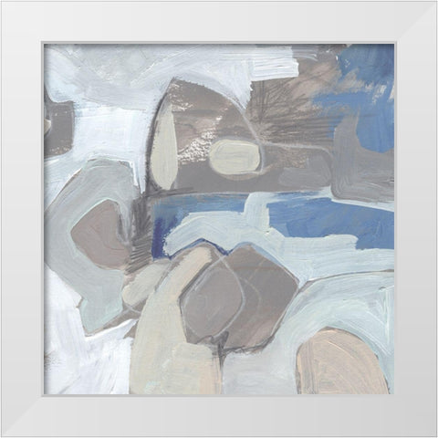 In the Year 2525 I White Modern Wood Framed Art Print by Parker, Jennifer Paxton