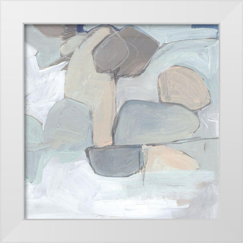 In the Year 2525 II White Modern Wood Framed Art Print by Parker, Jennifer Paxton
