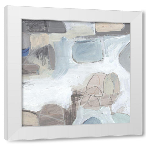 In the Year 2525 III White Modern Wood Framed Art Print by Parker, Jennifer Paxton