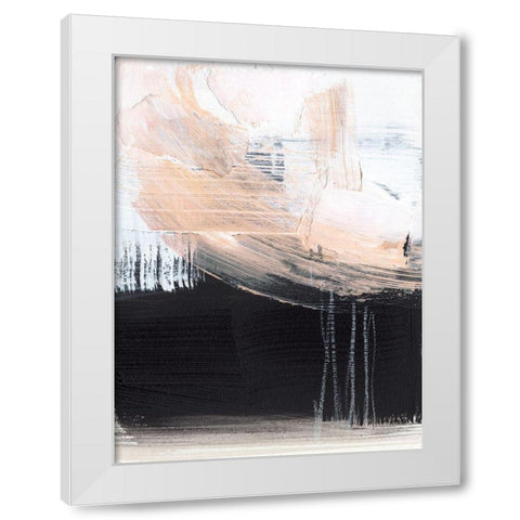Paved Path III White Modern Wood Framed Art Print by Parker, Jennifer Paxton